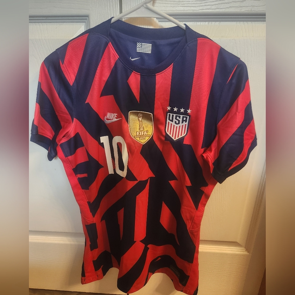 Nike Womens USA Soccer Jersey - Red and Blue